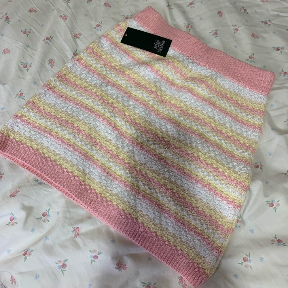NWT Crochet Skirt
